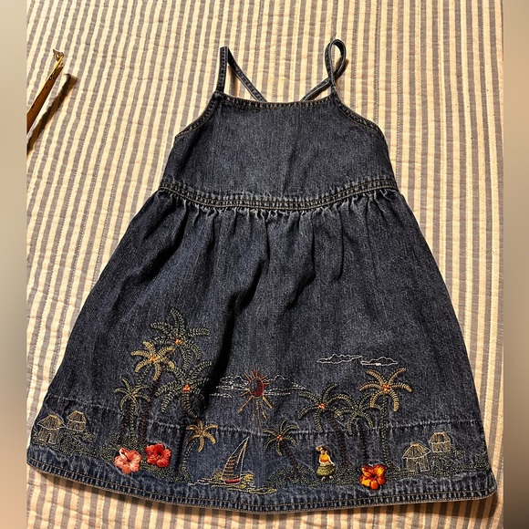 Gymboree denim dress 3T - Picture 1 of 11
